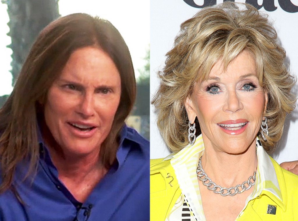 Jane Fonda Praises Bruce Jenner It S Fantastic Very Brave